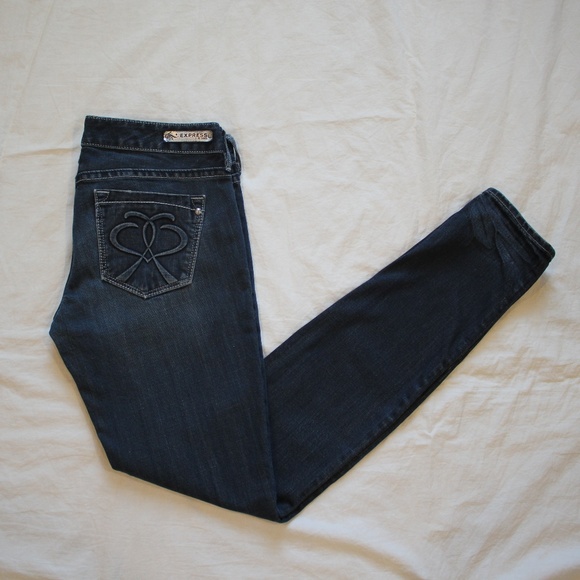 Express Denim - EXPRESS Size 6 Long Women's Skinny Jeans